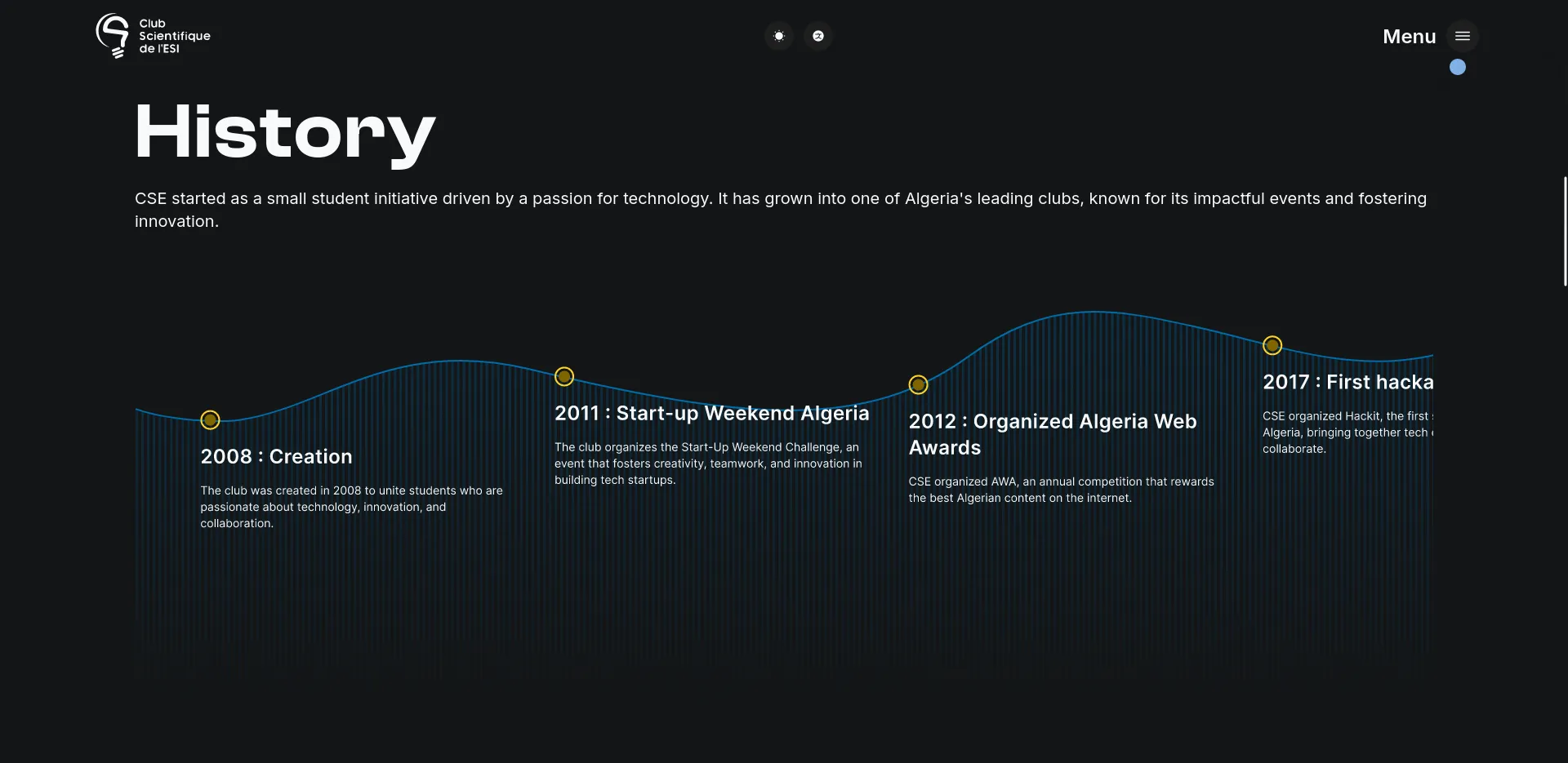 CSE Website screenshot 4
