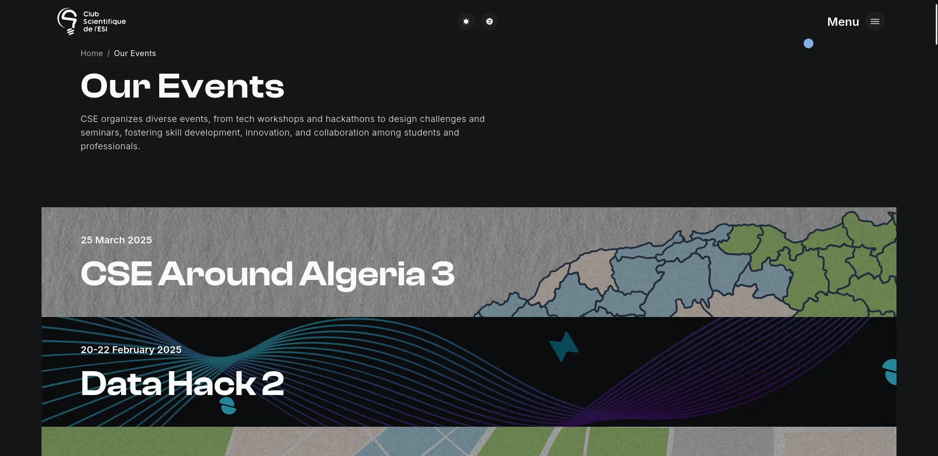 CSE Website screenshot 7