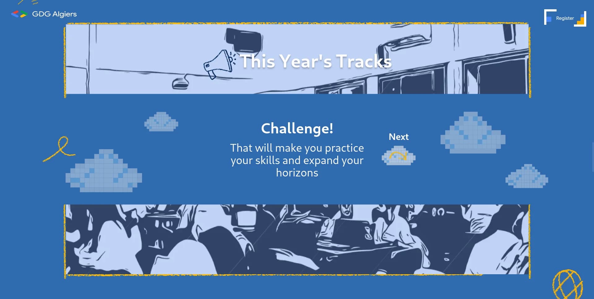 GDG Algiers DevFest'23 website screenshot 6