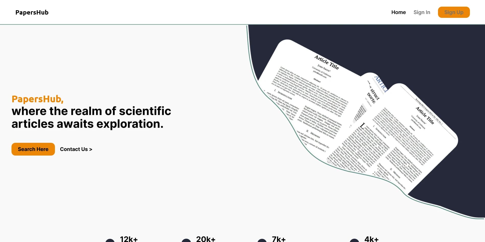Papers Hub screenshot 1