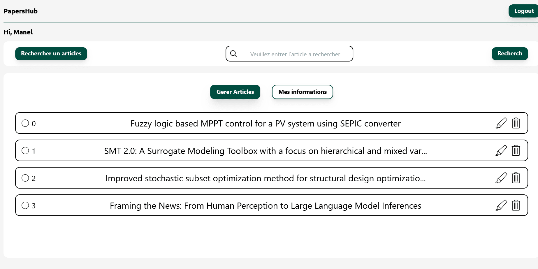 Papers Hub screenshot 17