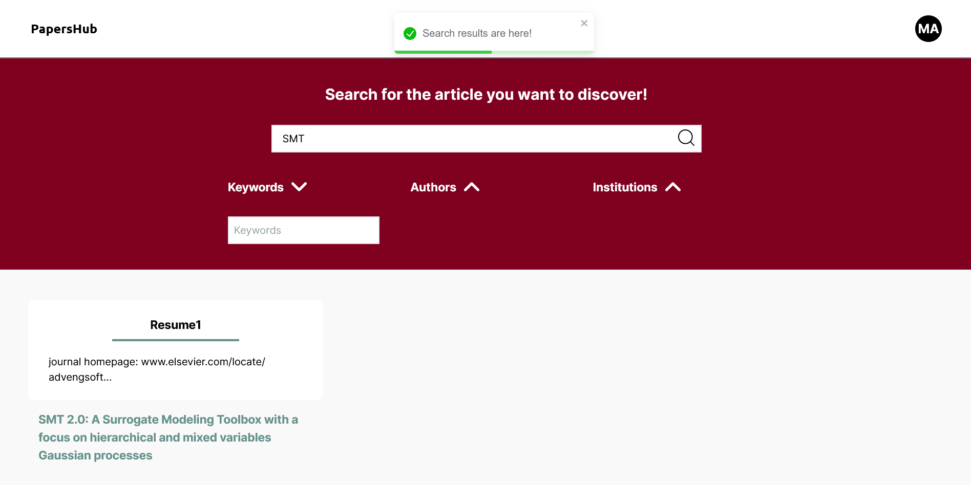 Papers Hub screenshot 9