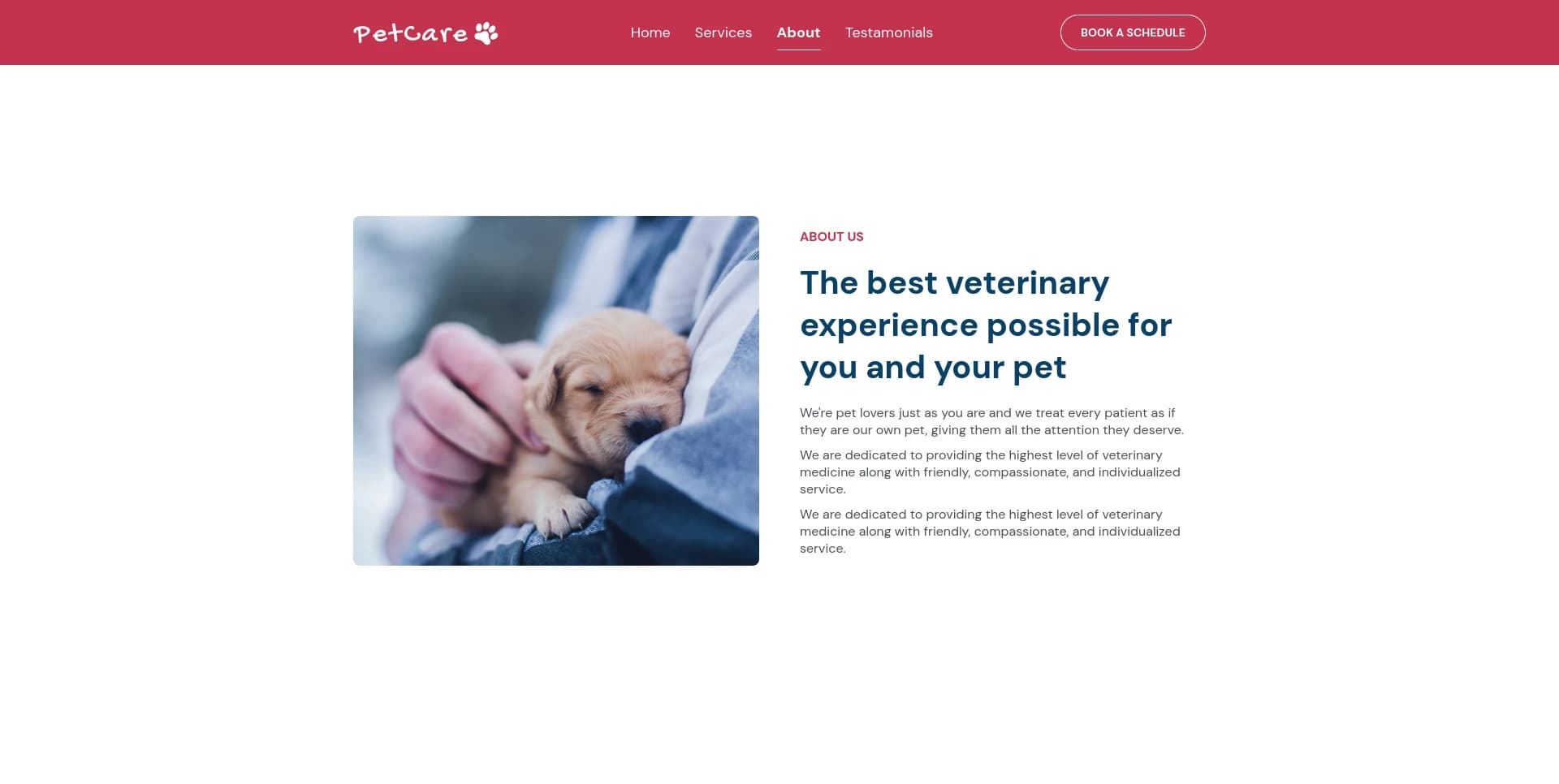 PETCARE PAGE screenshot 3