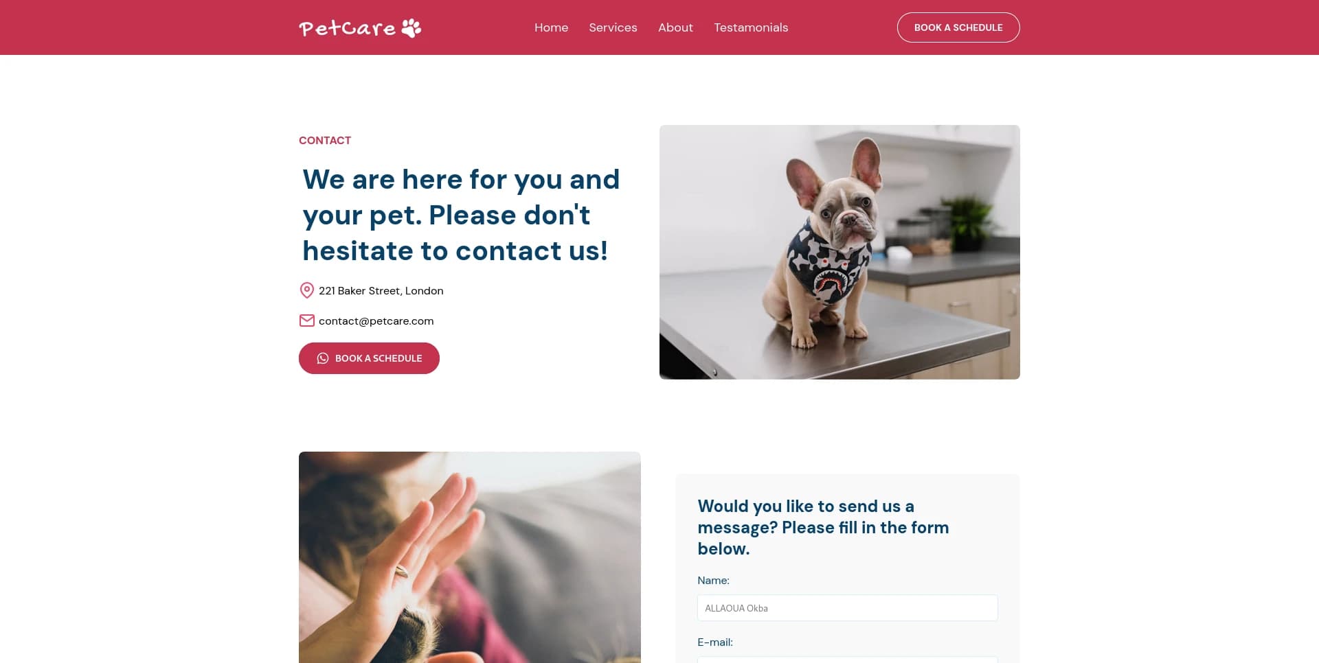 PETCARE PAGE screenshot 4
