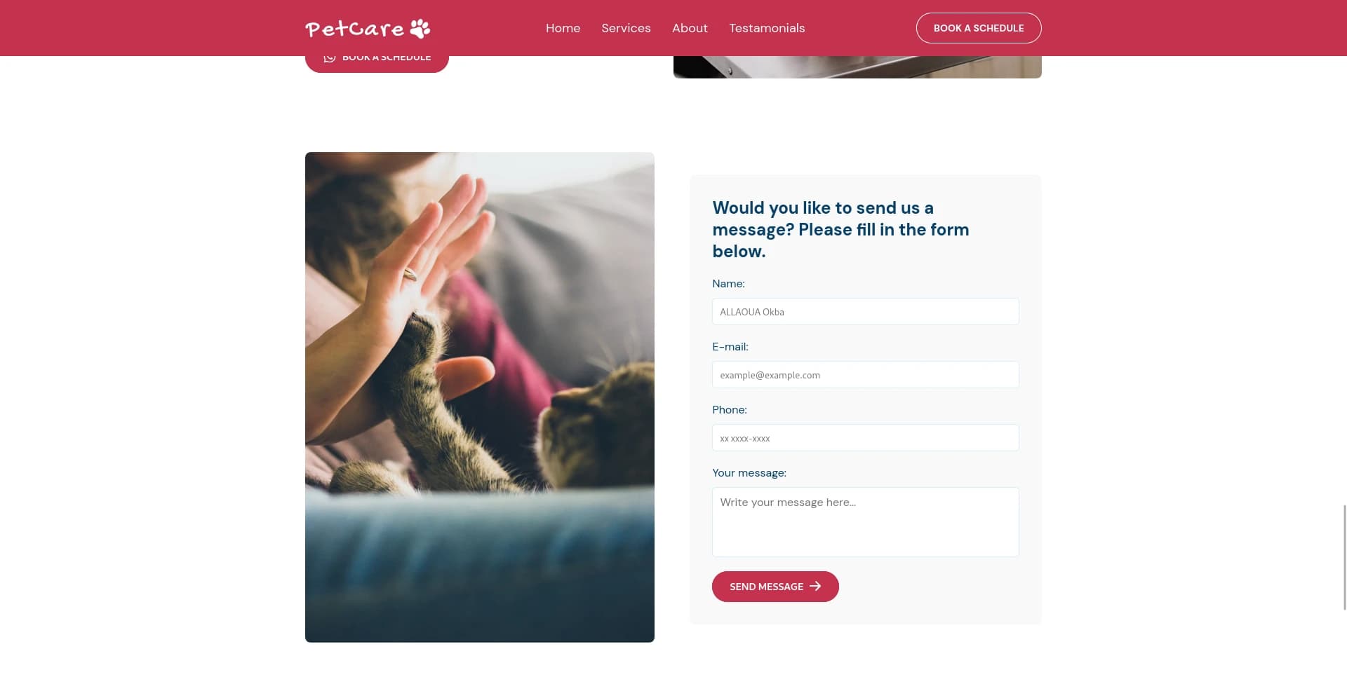 PETCARE PAGE screenshot 5