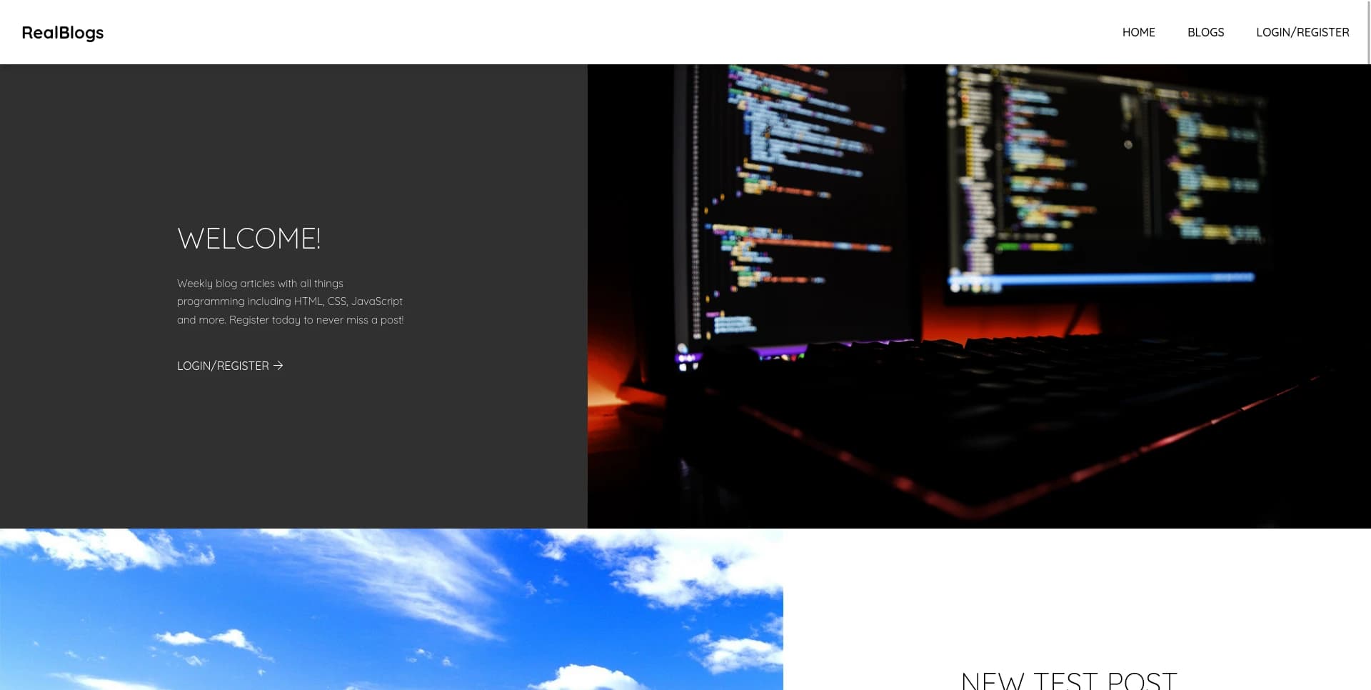 REALBLOGS screenshot 1