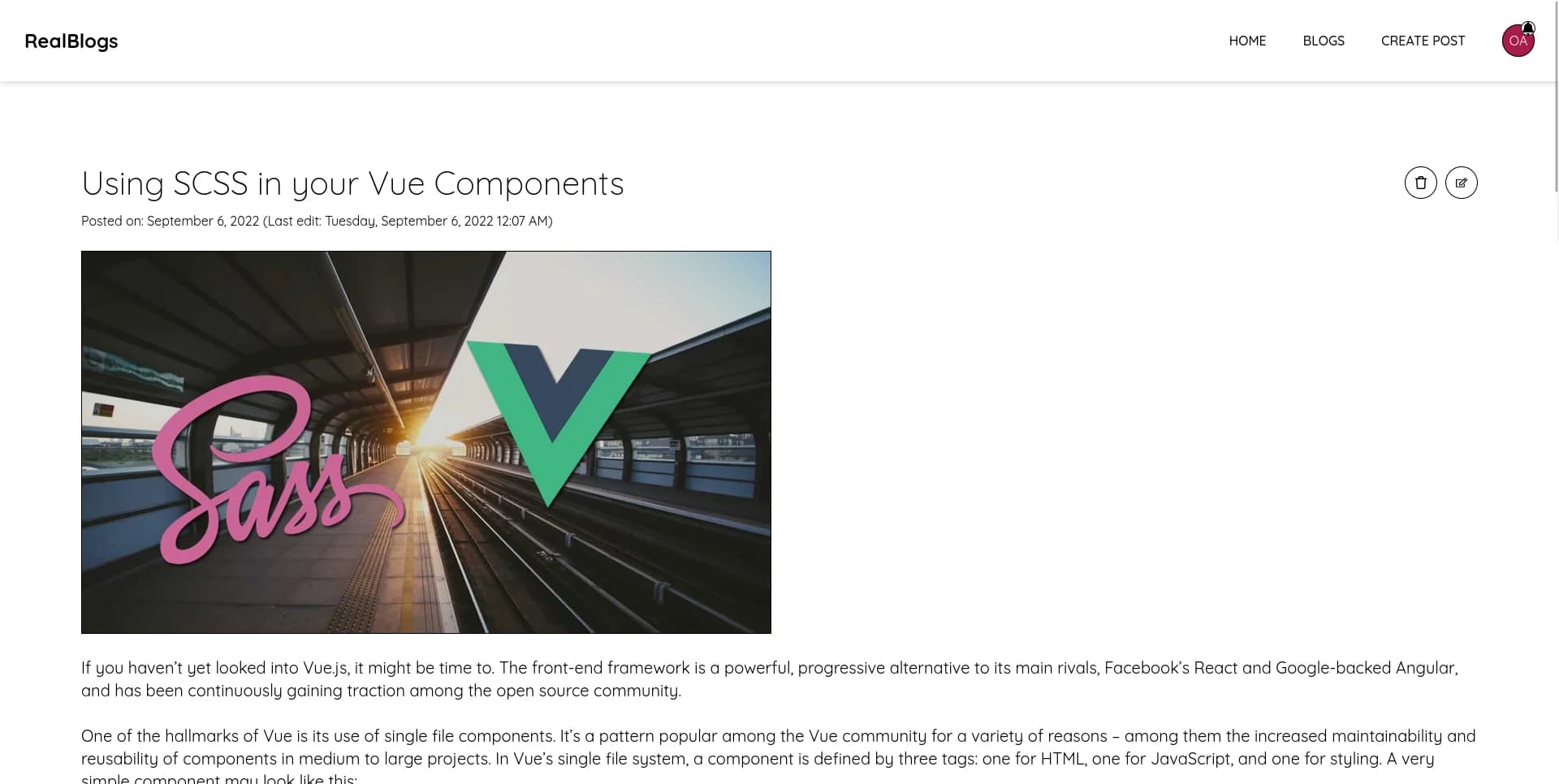 REALBLOGS screenshot 9