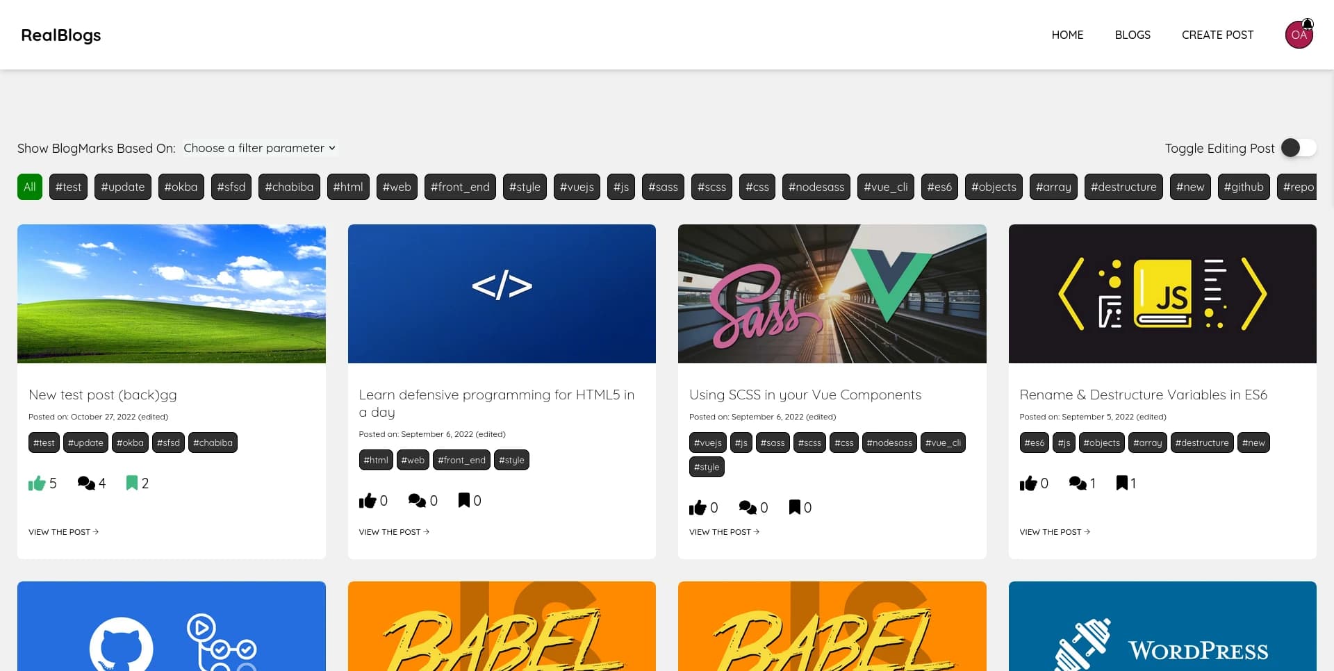 REALBLOGS screenshot 12