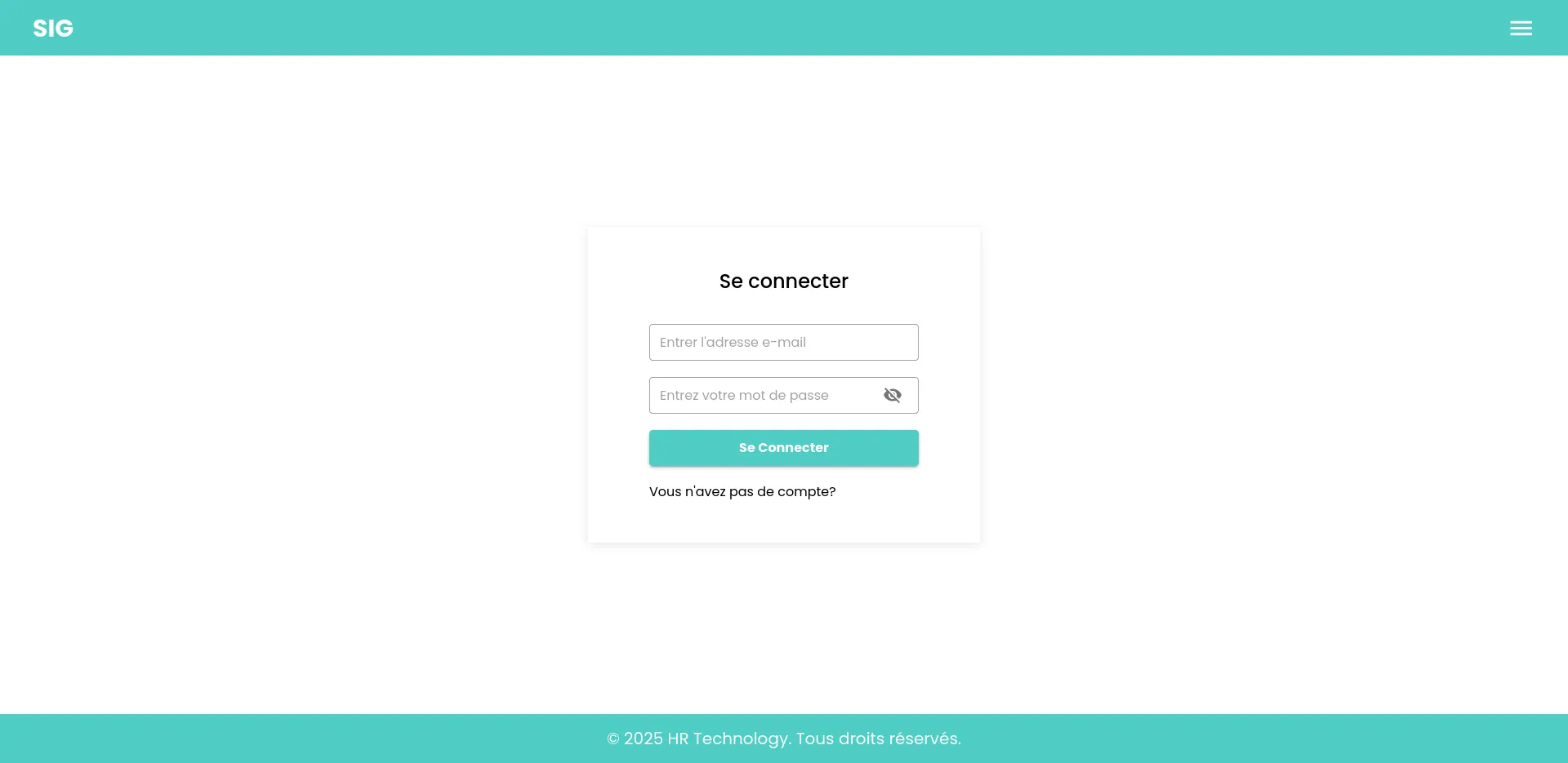 SIG reports Platform screenshot 1