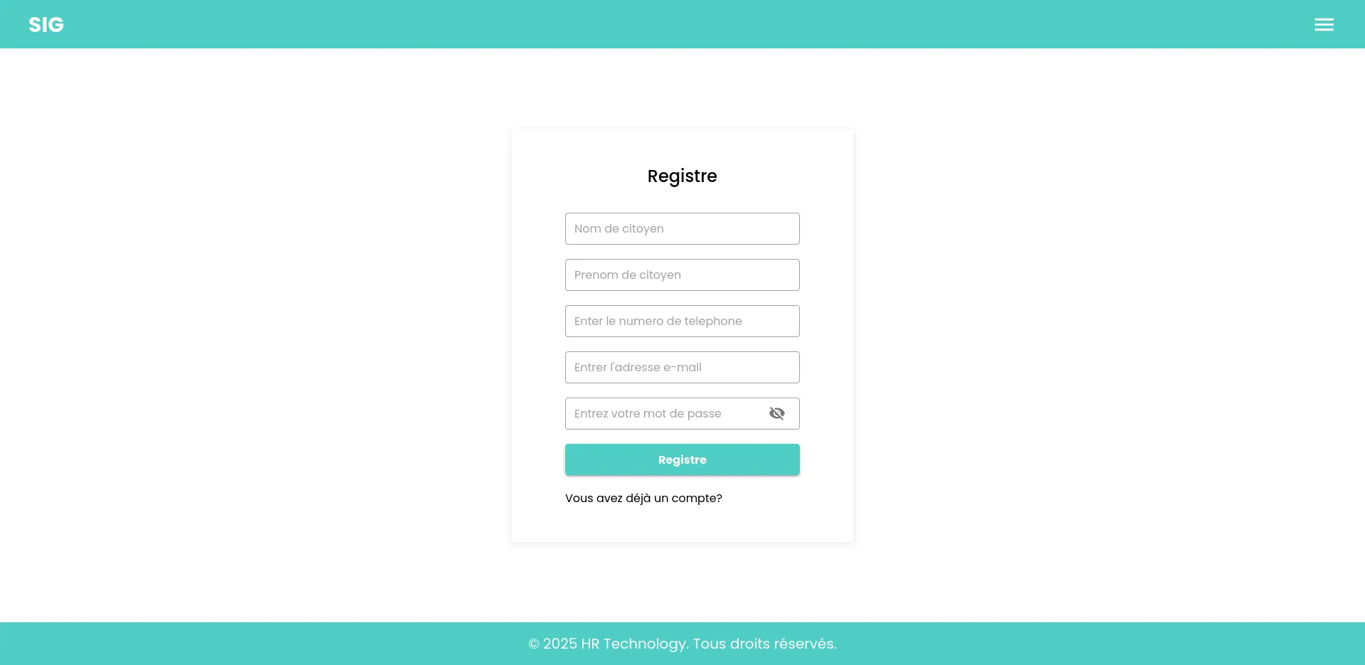 SIG reports Platform screenshot 2