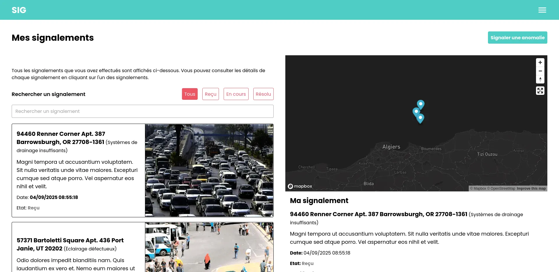 SIG reports Platform screenshot 9