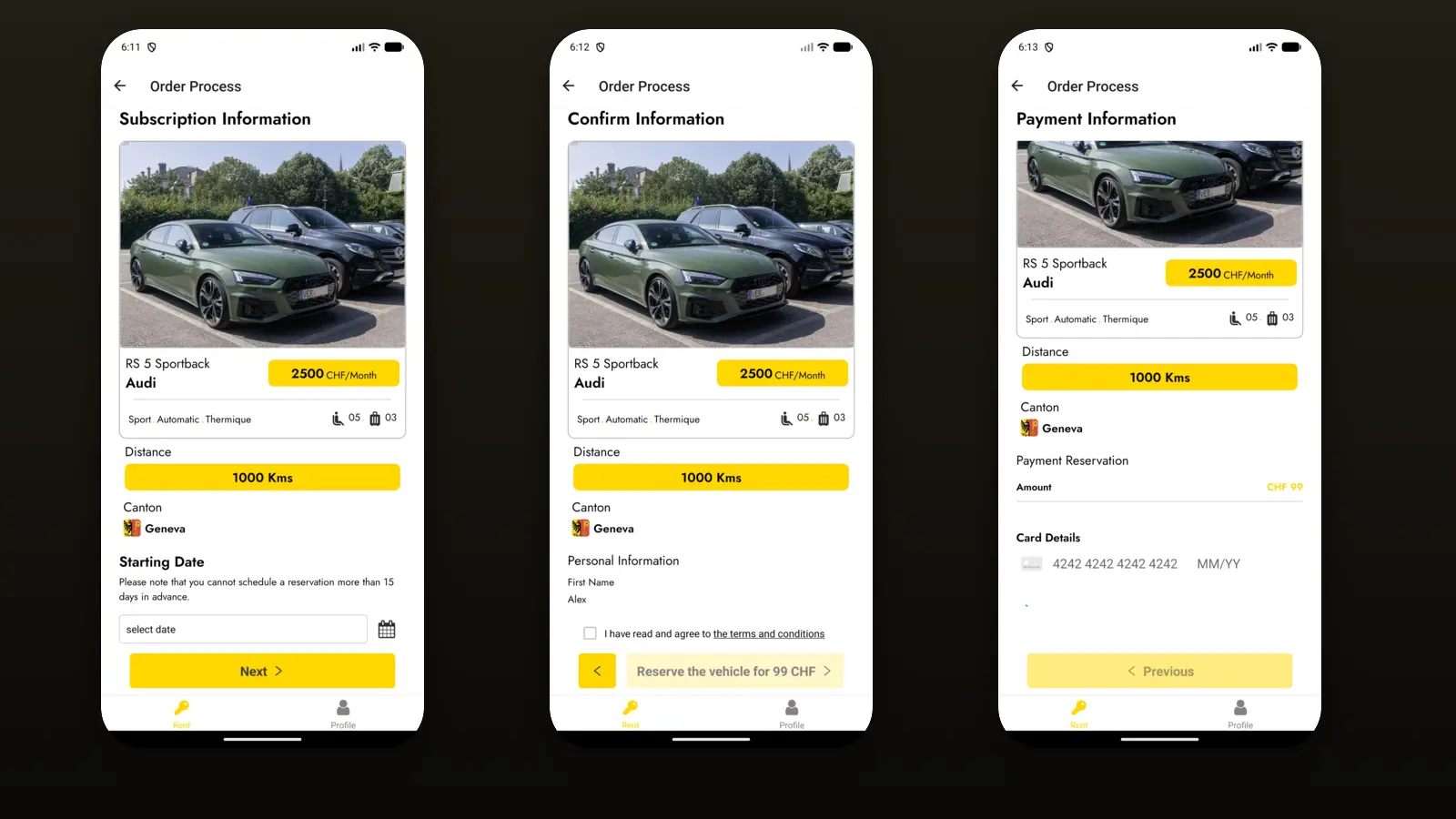 Outrun Rental Mobile screenshot 3