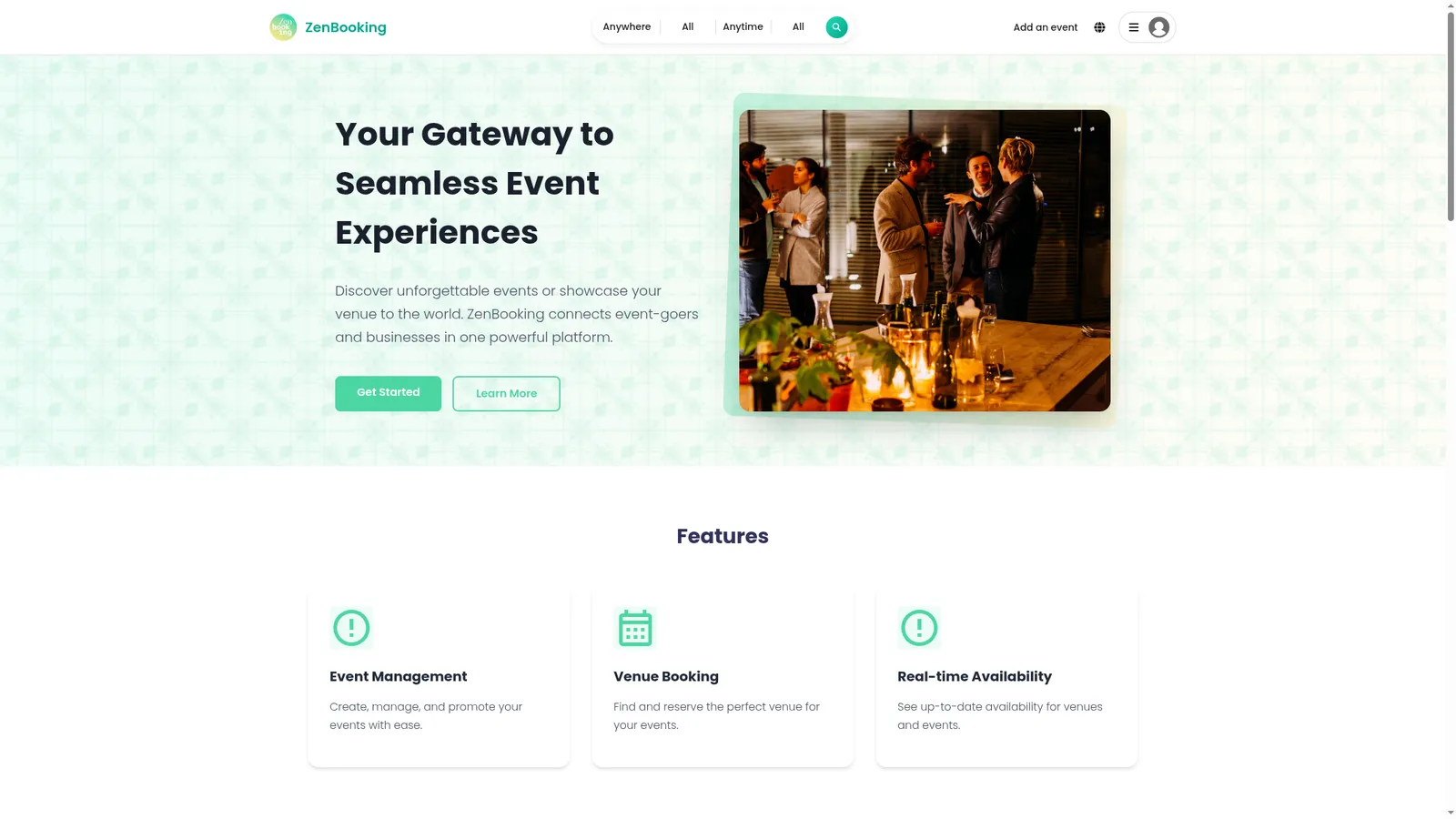 Zenbooking screenshot 1