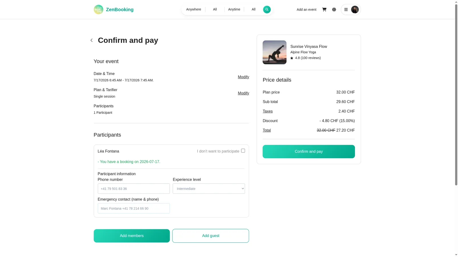 Zenbooking screenshot 10