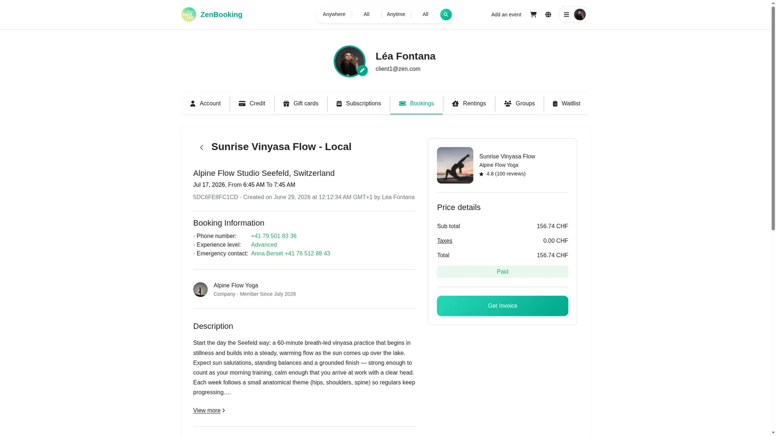 Zenbooking screenshot 16