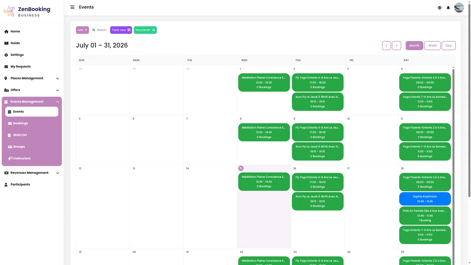 Zenbooking screenshot 21