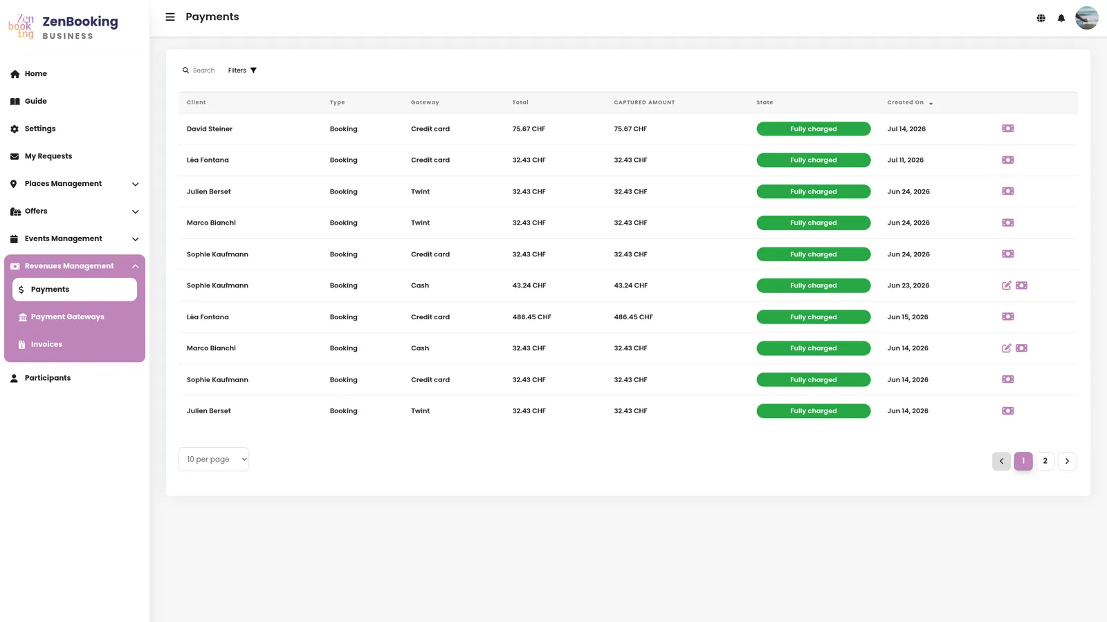 Zenbooking screenshot 24