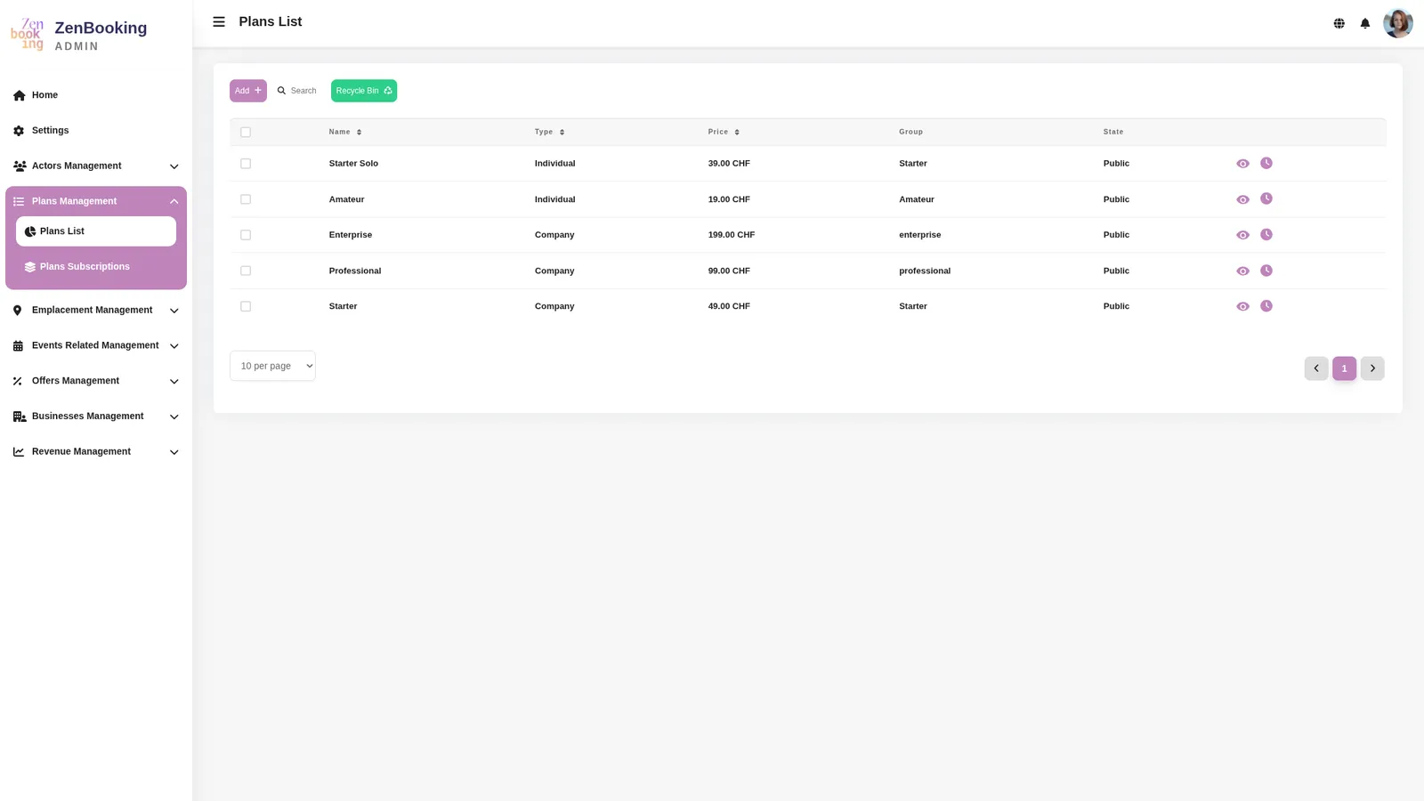 Zenbooking screenshot 29
