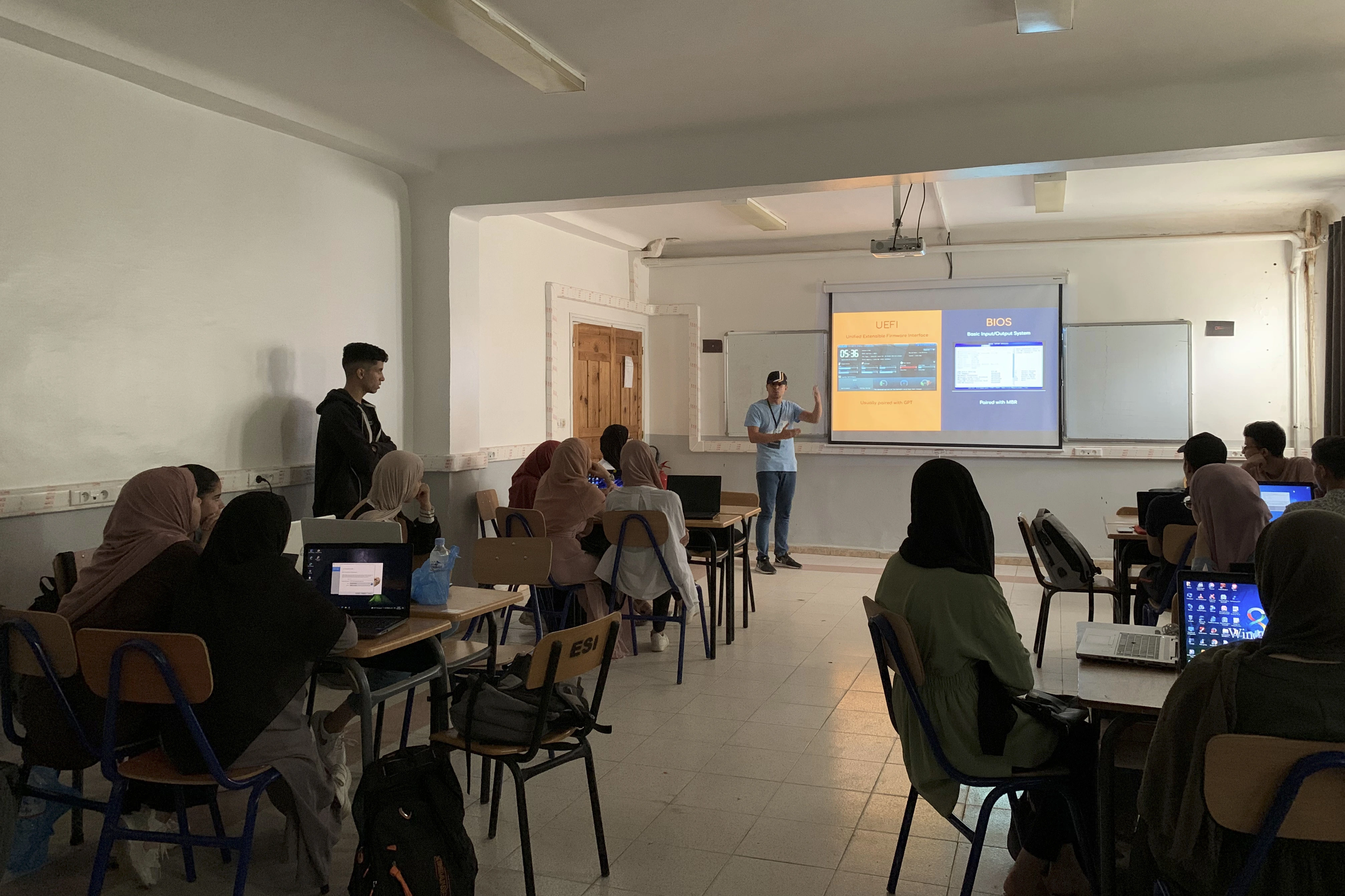 How to install Linux workshop